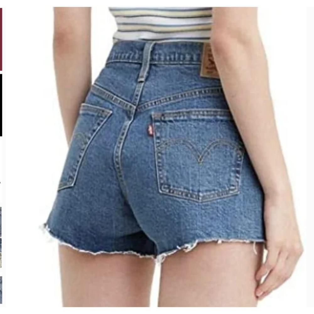 LEVI'S 501 Cut Off Jean Shorts